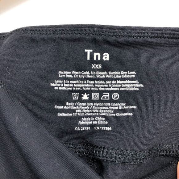 TNA Stride Legging Mesh Black XS - Picture 4 of 8